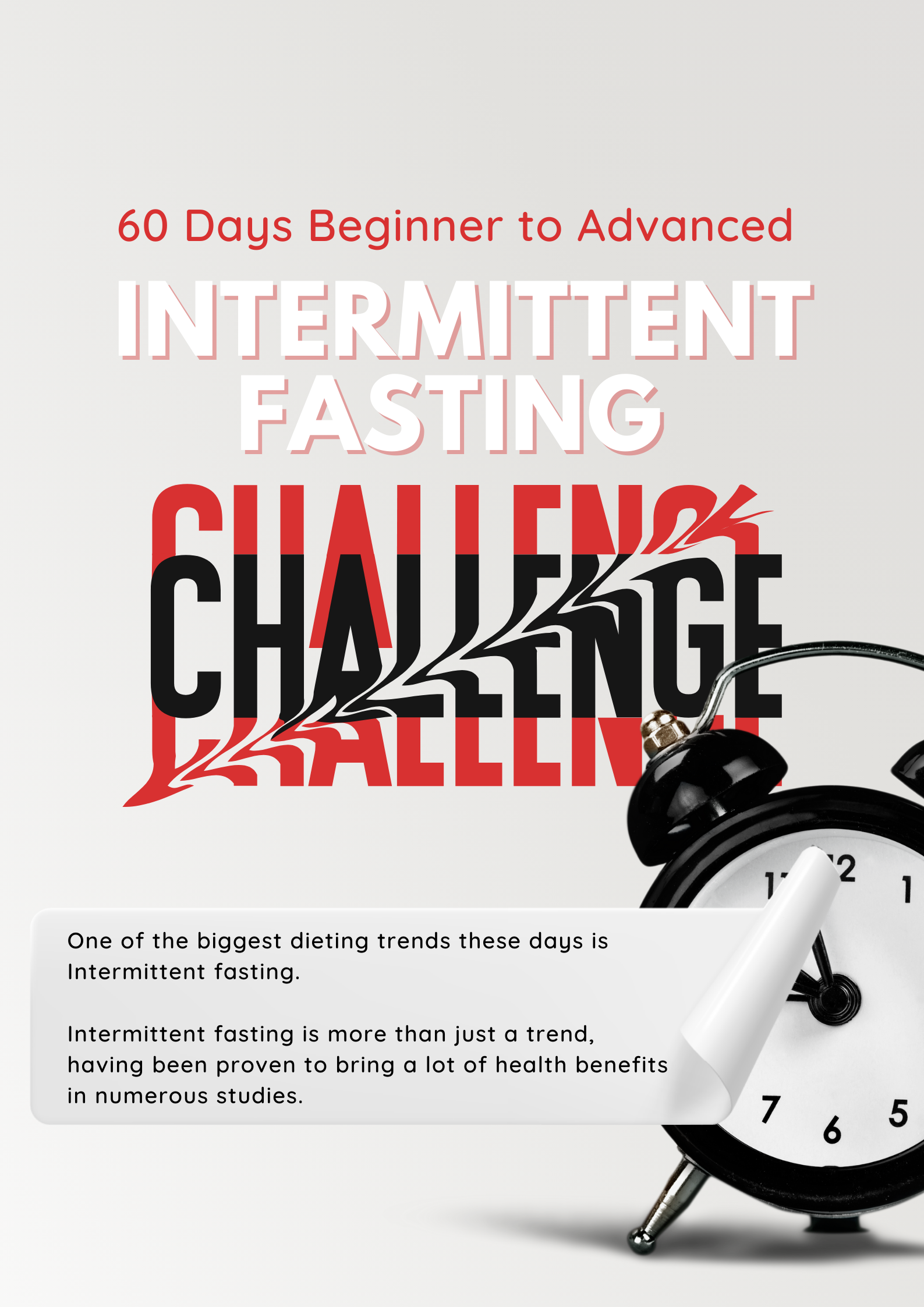60-Day Beginner-Advanced Intermittent Fasting Challenge